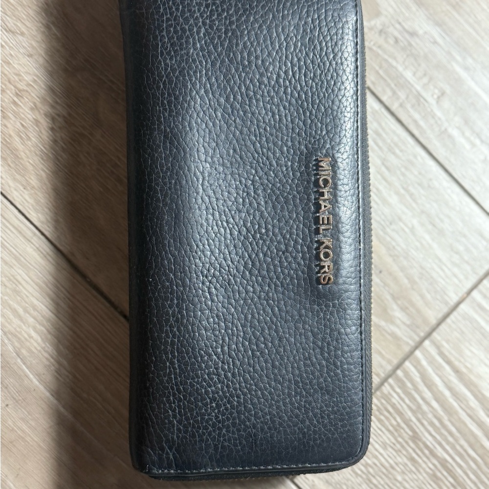 Michael Kors Black Leather Wallet
